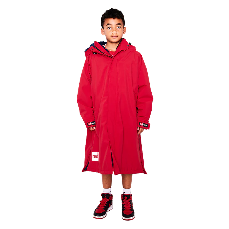 Red Paddle Pro Dry Change Robe - Red - Star Surf + Skate