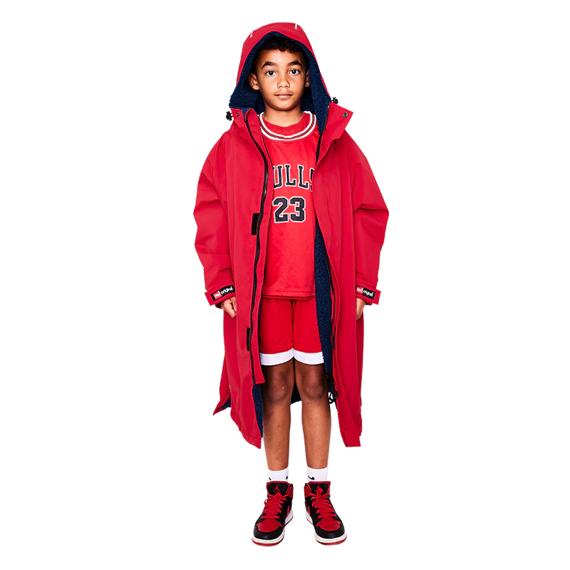 Red Paddle Pro Dry Change Robe - Red - Star Surf + Skate