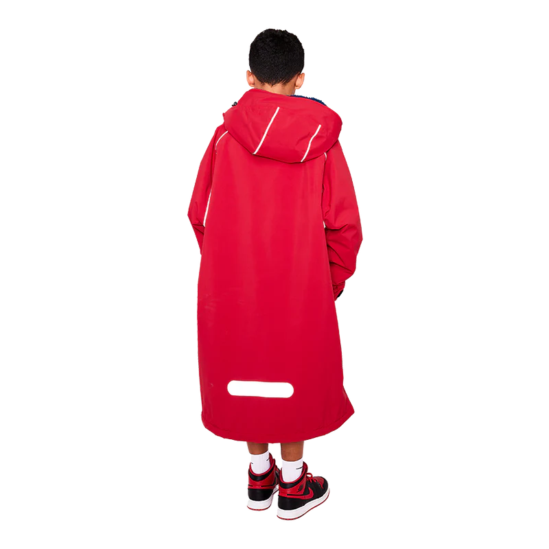 Red Paddle Pro Dry Change Robe - Red - Star Surf + Skate