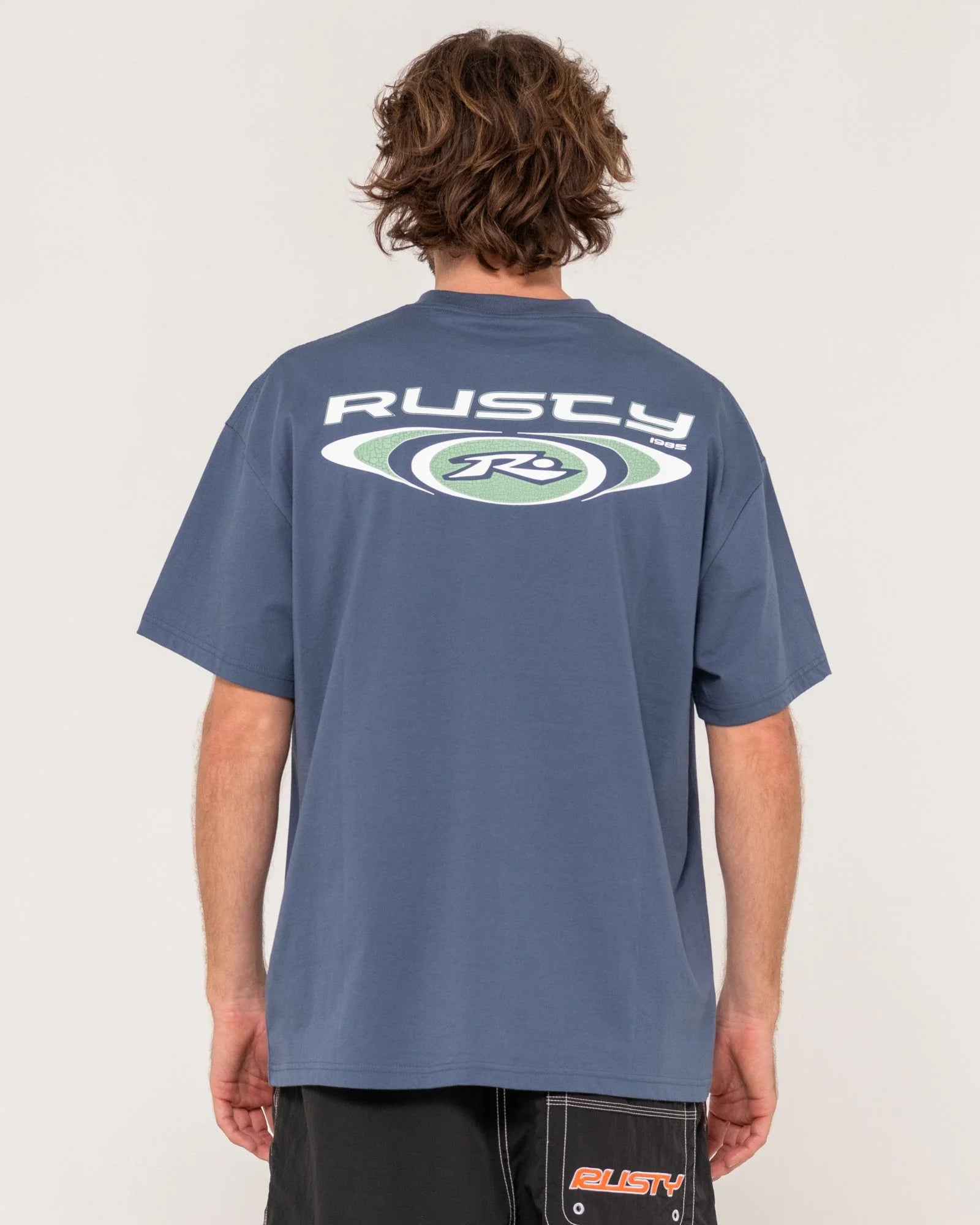 Rusty Irie Eye SS Tee - Blue - Star Surf + Skate