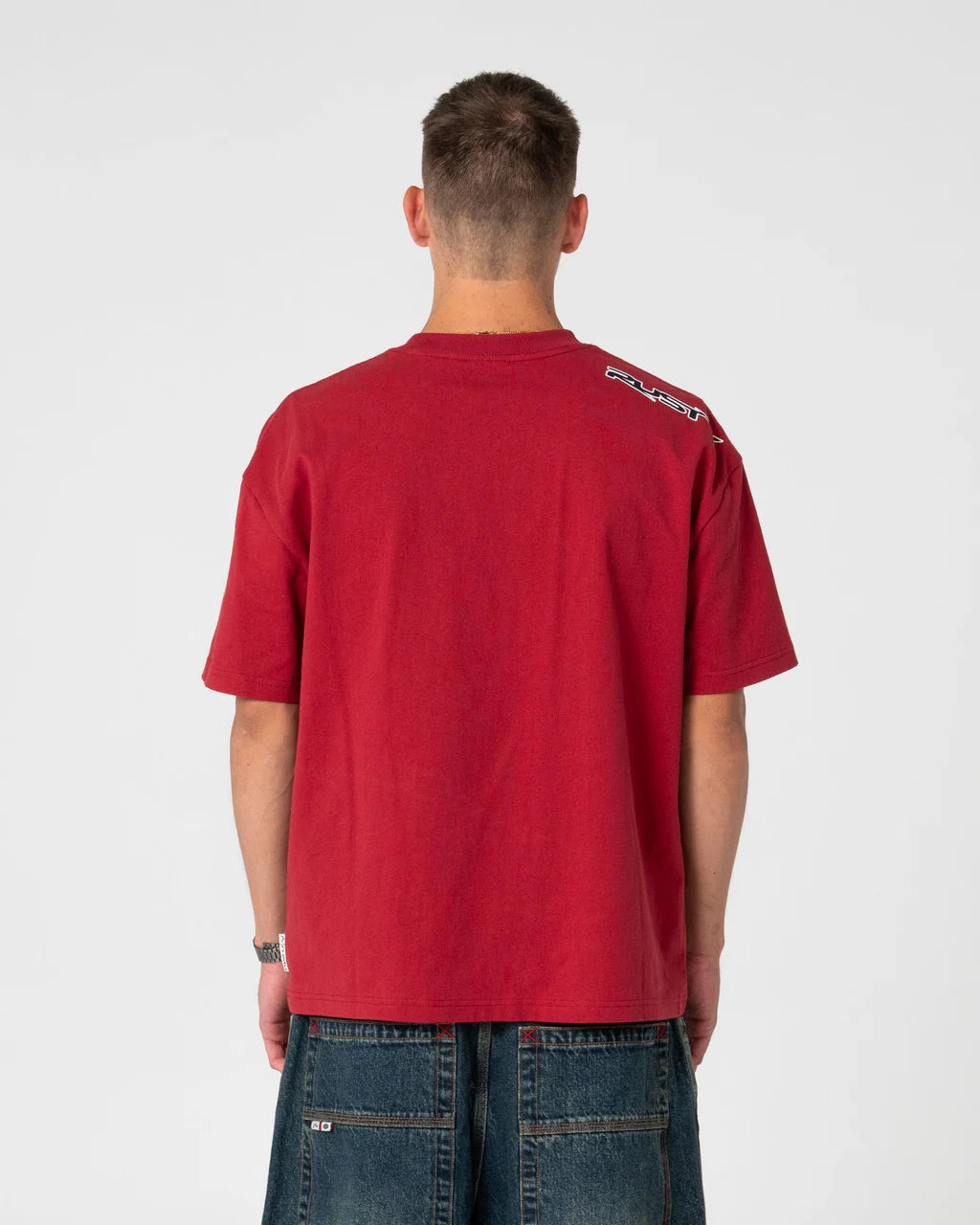 Rusty Razor SS Tee - Vintage Red