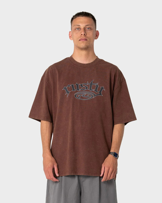Rusty Smacko SS Tee - Atlantic Blue