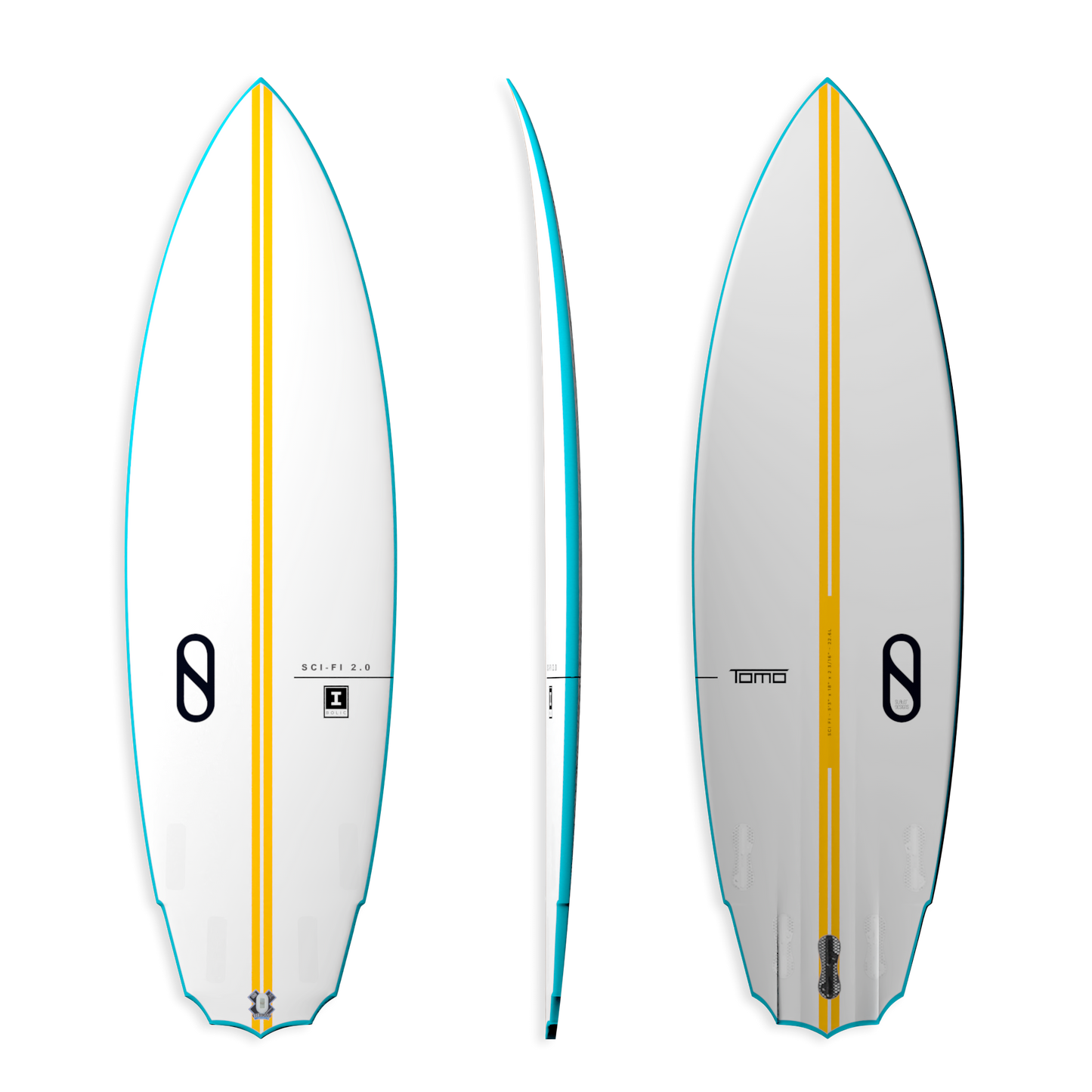 Slater Designs Ibolic Grom Sci-fi 2.0 - Star Surf + Skate