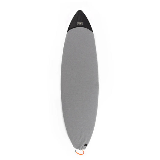 Ocean & Earth Cor_X Shortboard Stretch Cover - Light Grey - Star Surf + Skate