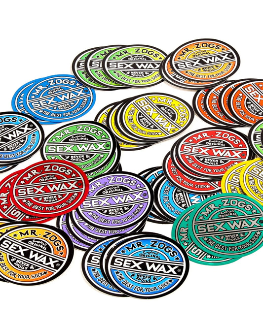 Creatures Sexwax 3" Circle Sticker - Star Surf + Skate