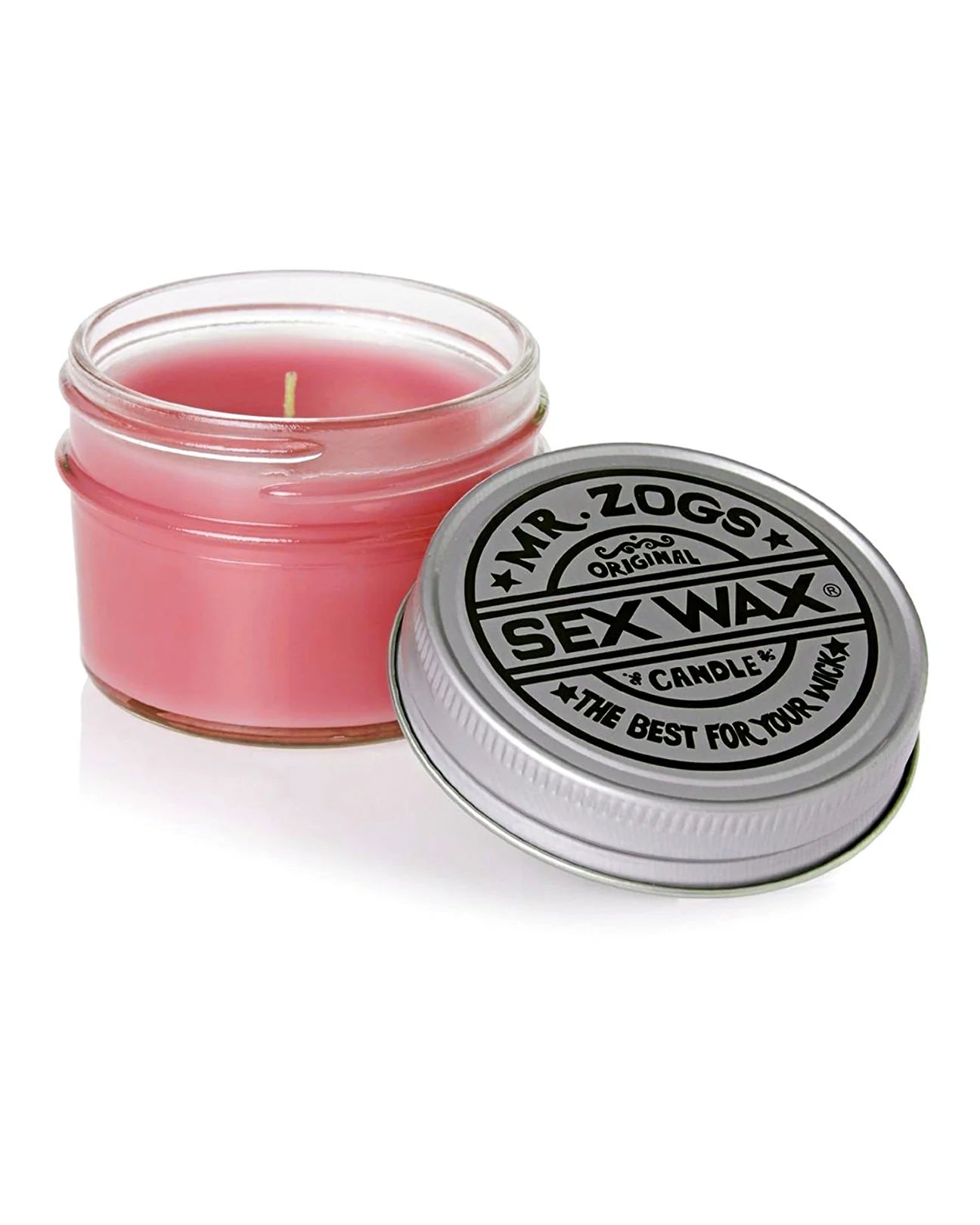 Sex Wax Candle - Strawberry 4oz - Star Surf + Skate