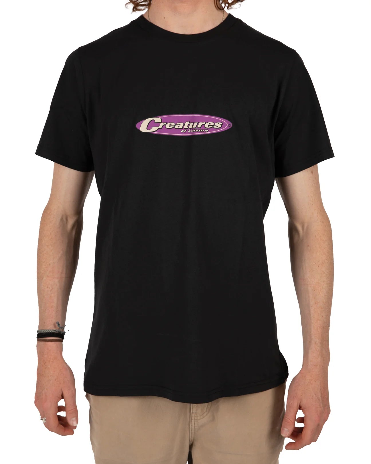 Creatures Logo 9-0 S/S Tee - Washed Black - Star Surf + Skate
