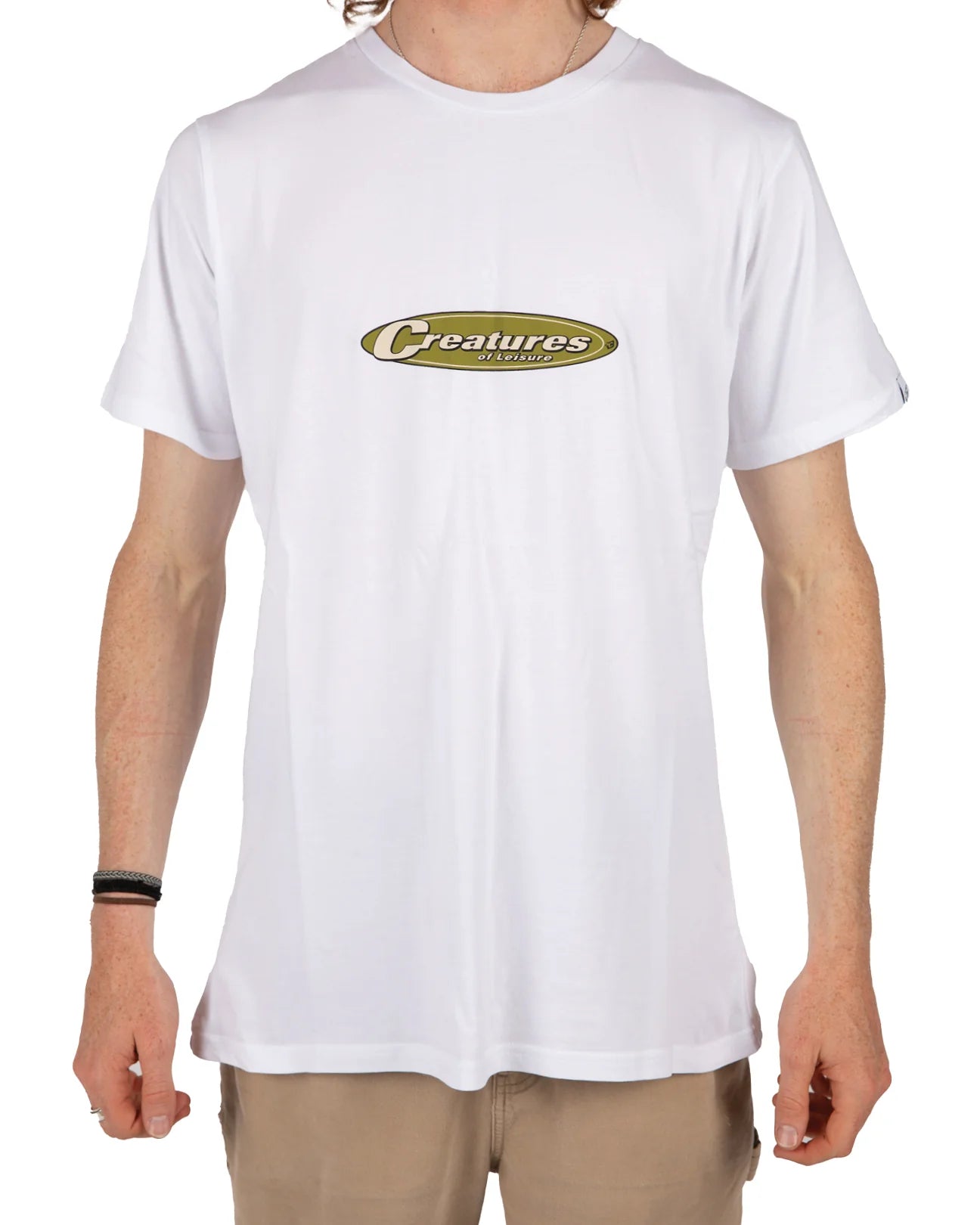 Creatures Logo 9-0 S/S Tee - White - Star Surf + Skate