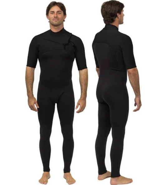 Vissla High Seas II 2/2mm SS Steamer - Stealth - Star Surf + Skate