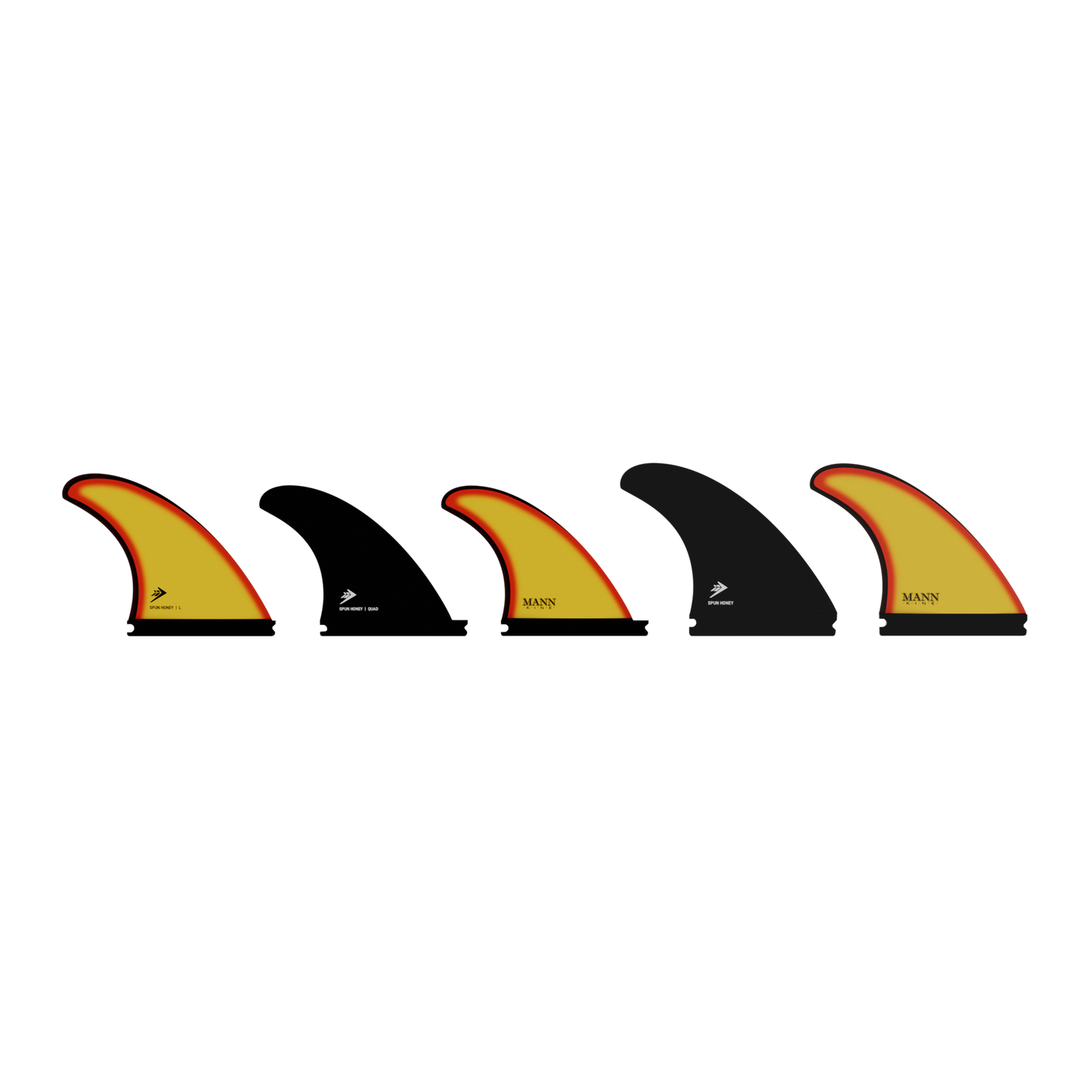 Firewire Spun Honey 5 Fin Set - Medium