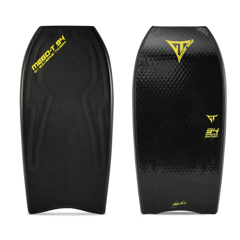 Nomad Tamega Mega-T-94 Bodyboard PP - Black/Yellow - Star Surf + Skate