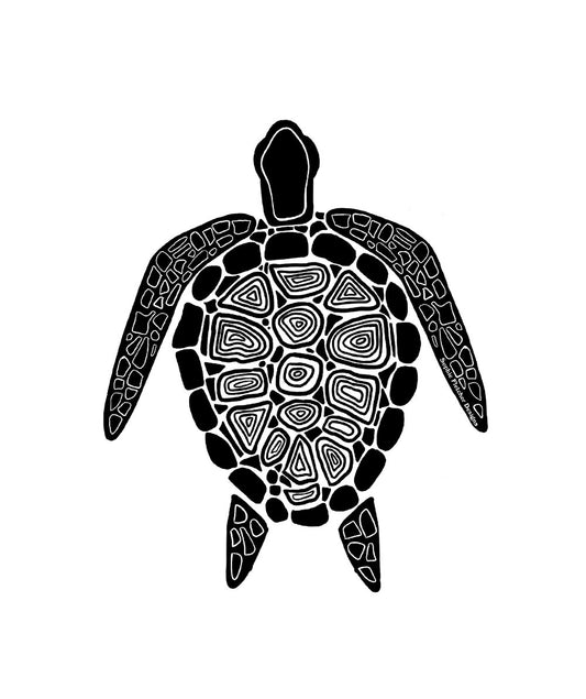 Sophie Fletcher Design Turtle Stickers - Black - Star Surf + Skate