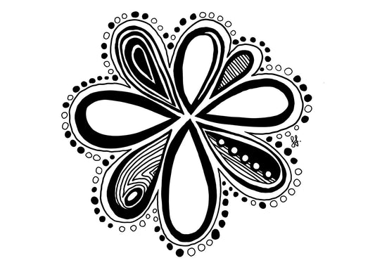 Sophie Fletcher Design Groove Stickers - Black - Star Surf + Skate