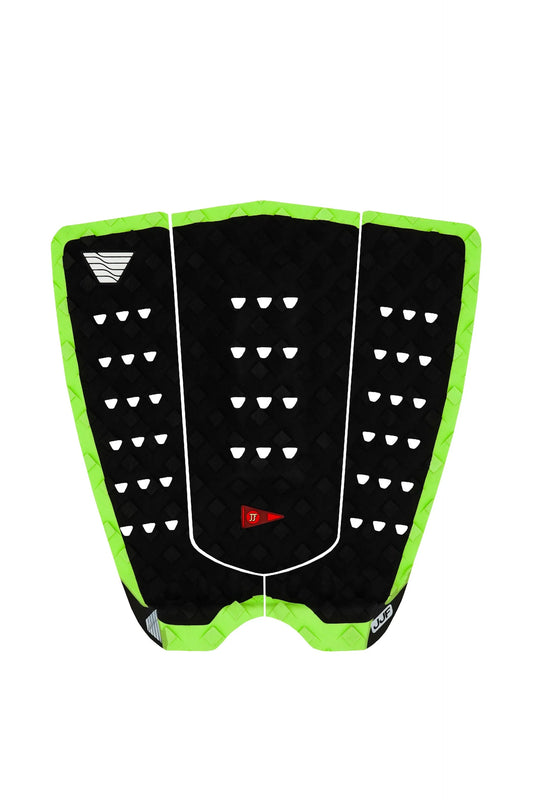 Veia John John Florence Grom Pad Squash Tail - Hi Vis Green/Night