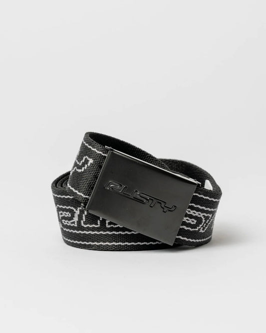 Rusty Flip Daddy Belt - Sulphur/Black - Star Surf + Skate