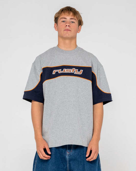 Rusty Kinetic SS Heavy Tee - GMA - Star Surf + Skate