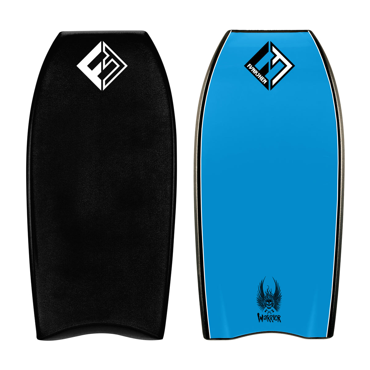 Funkshen Warrior ZED Core Bodyboard - Star Surf + Skate