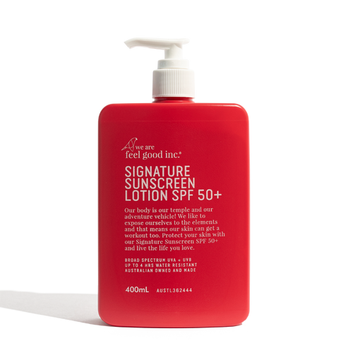 We Are Feel Good Inc Signature Sunscreen SPF50+ 400ml - Star Surf + Skate