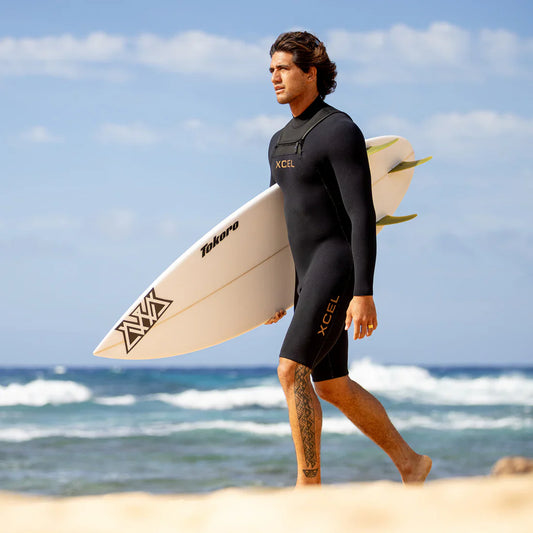 Xcel Comp + 2mm LS 2mm Springsuit - All Black - Star Surf + Skate