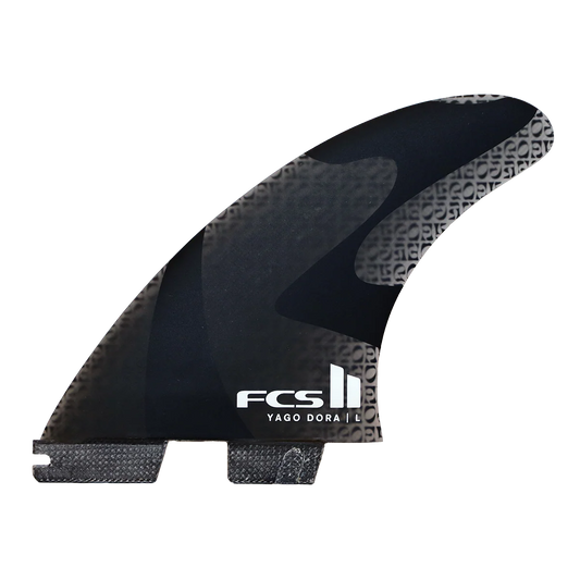 FCS II Yago Dora Signature PG Tri Fins - Smoke