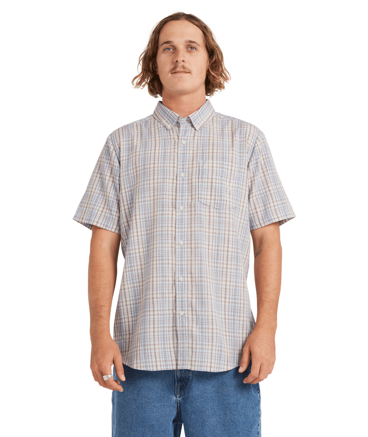 Volcom Freewheel SS Shirt - Stone