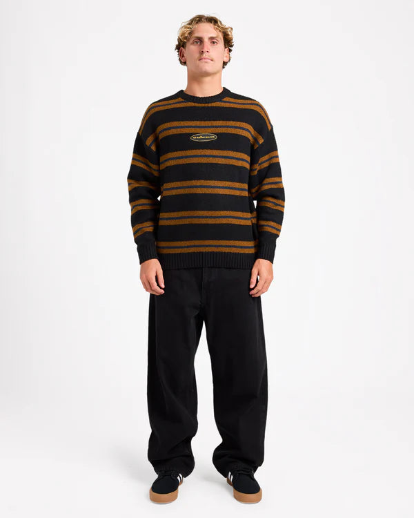 Volcom Striperstand Sweater - Black - Star Surf + Skate