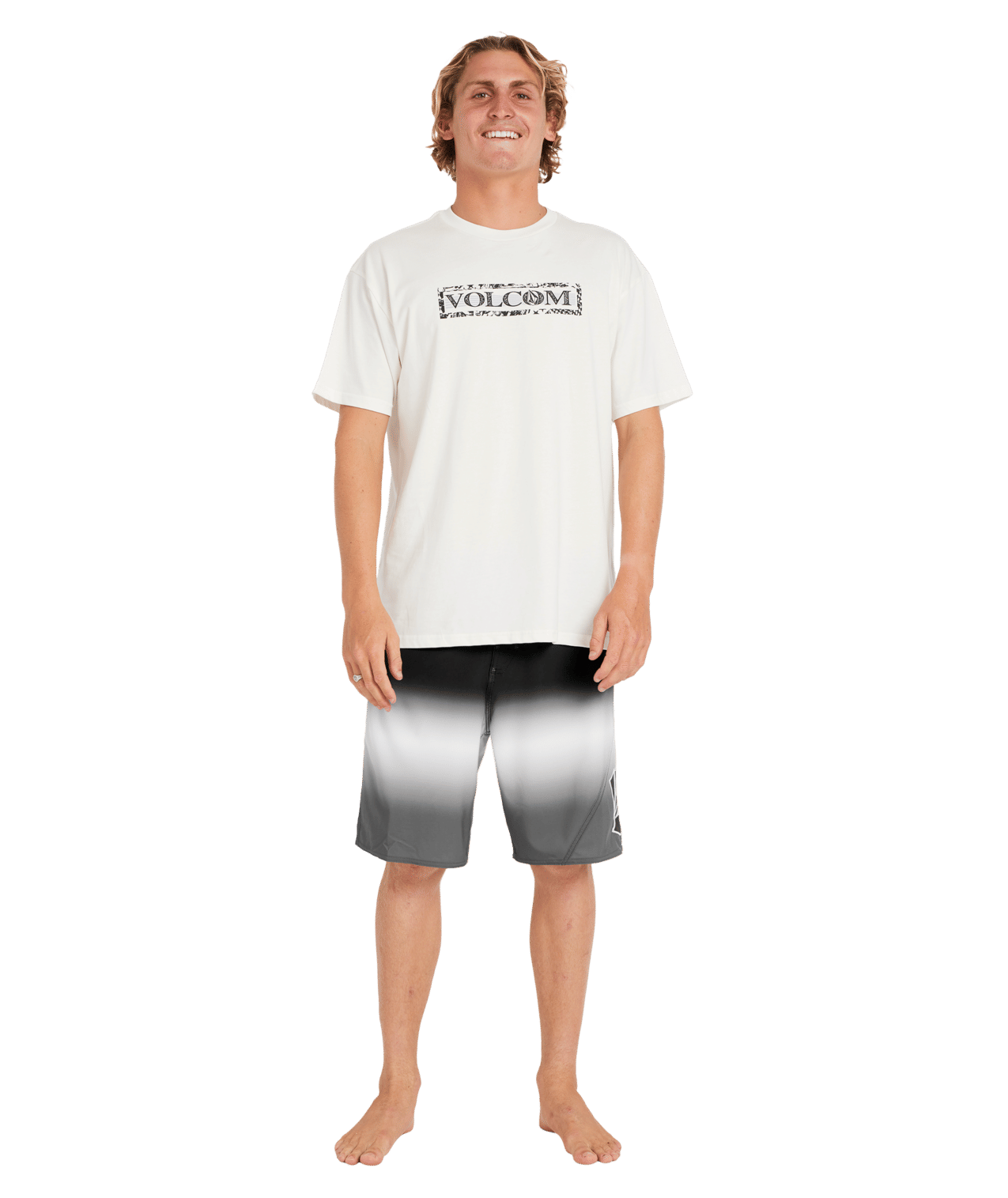 Volcom Vee Bee Mod 20" Boardshorts - Black Grey