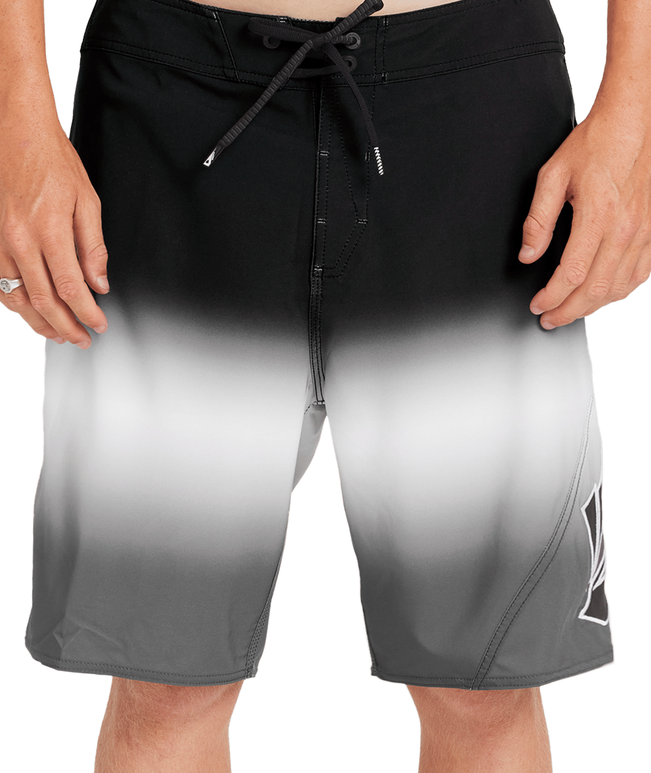 Volcom Vee Bee Mod 20" Boardshorts - Black Grey