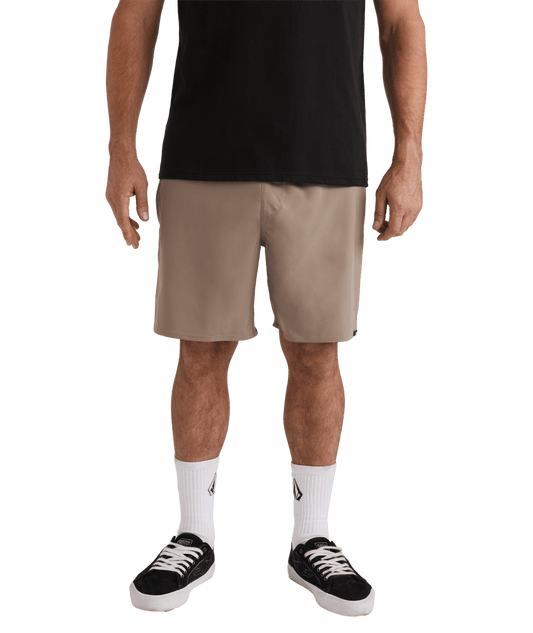 Volcom Sparklestone Elastic Waist Short - Brindle