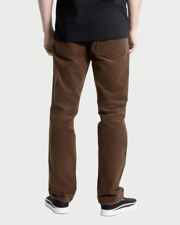 Volcom Solver 5 Pocket Cord - Brown Stone - Star Surf + Skate