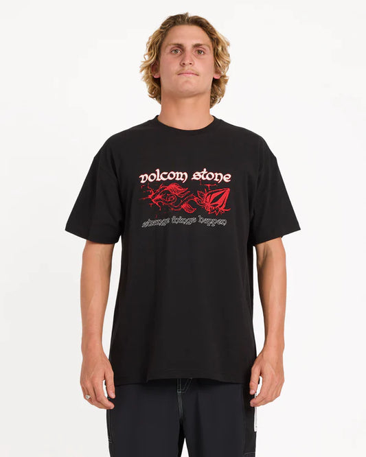 Volcom Ingrow Loose SS Tee - Black - Star Surf + Skate