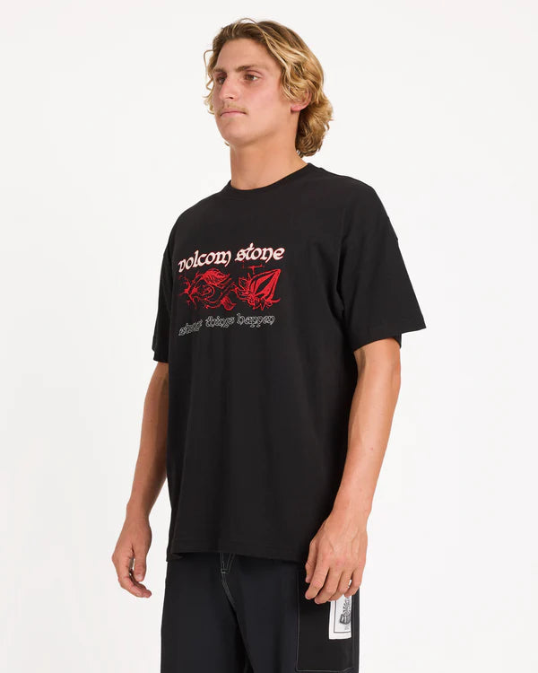 Volcom Ingrow Loose SS Tee - Black - Star Surf + Skate