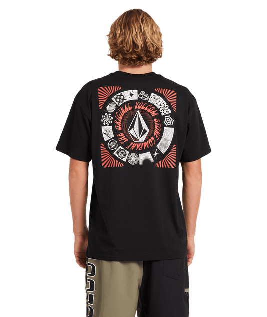 Volcom Round Out SS Tee - Black - Star Surf + Skate