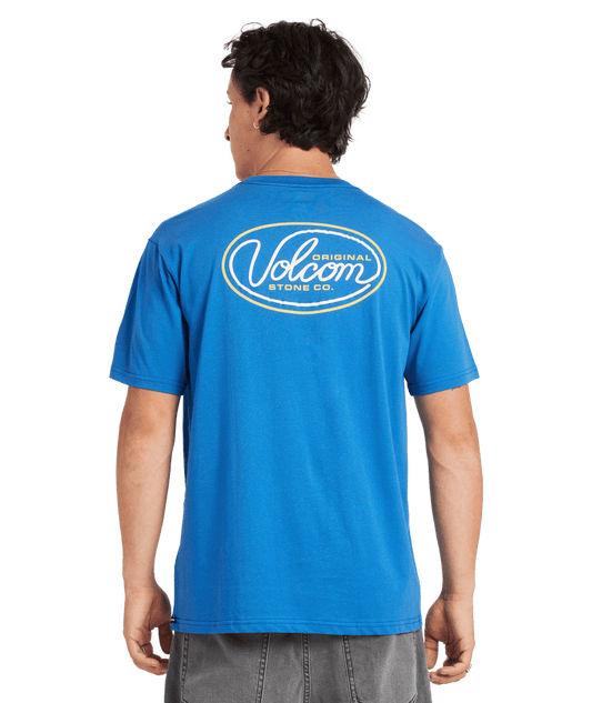 Volcom Clean Sweep SS Tee - Electric Blue - Star Surf + Skate