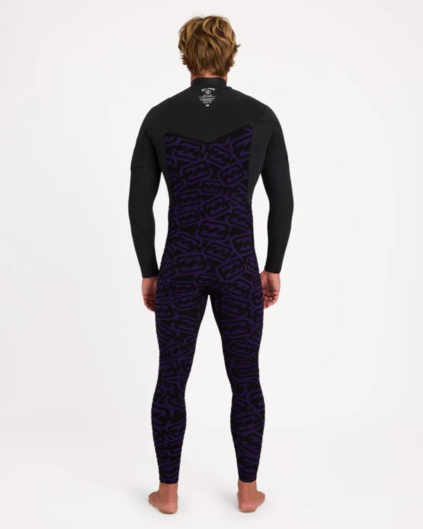 Billabong 3/2 Furnace Ultra Gullwing LS Full - Black