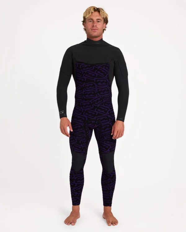 Billabong 3/2 Furnace Ultra Gullwing LS Full - Black