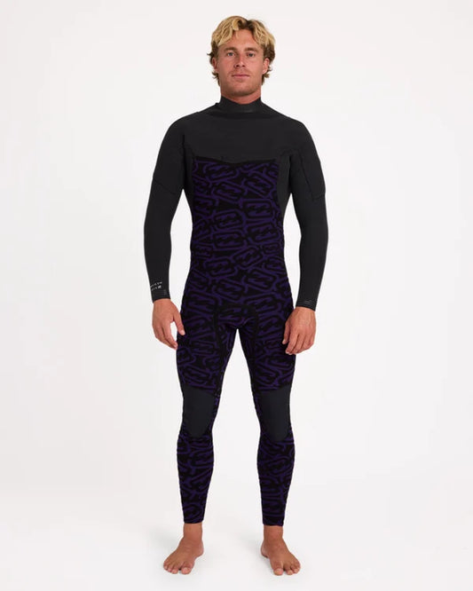 Billabong 3/2 Furnace Ultra Gullwing LS Full - Black