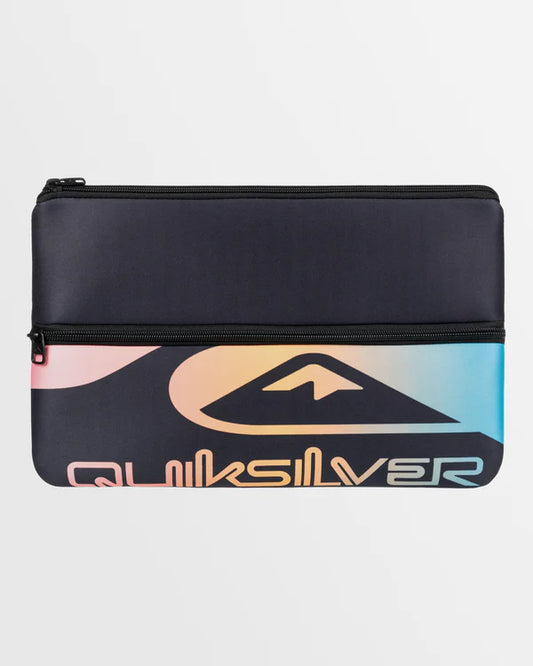 Quiksilver Blocked Jumbo Pencil Case - Dark Navy