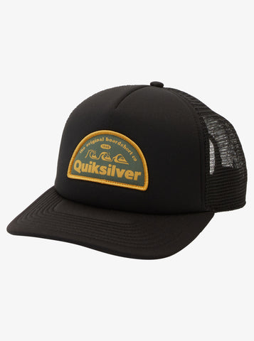 Quiksilver Onshore Youth Trucker - Black - Star Surf + Skate