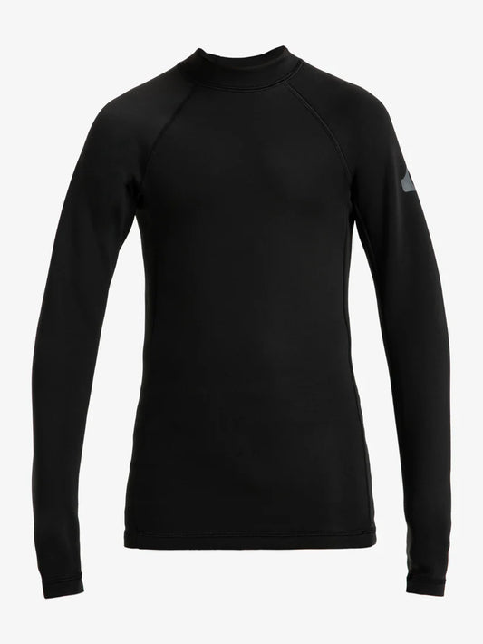 Quiksilver Everyday Heat LS Youth - Black - Star Surf + Skate