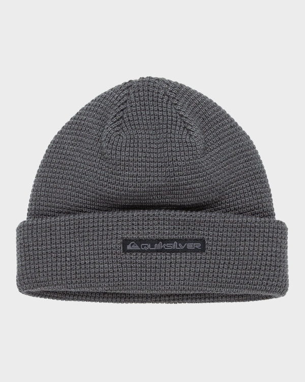Quiksilver The Local JB Beanie Youth - Dark Shadow - Star Surf + Skate