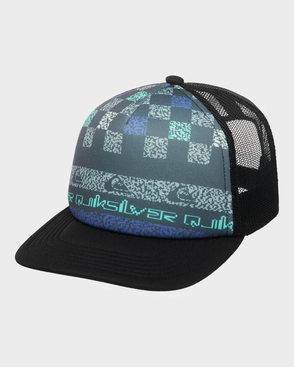 Quiksilver Emu Coop Boys Cap - Aqua Sky - Star Surf + Skate