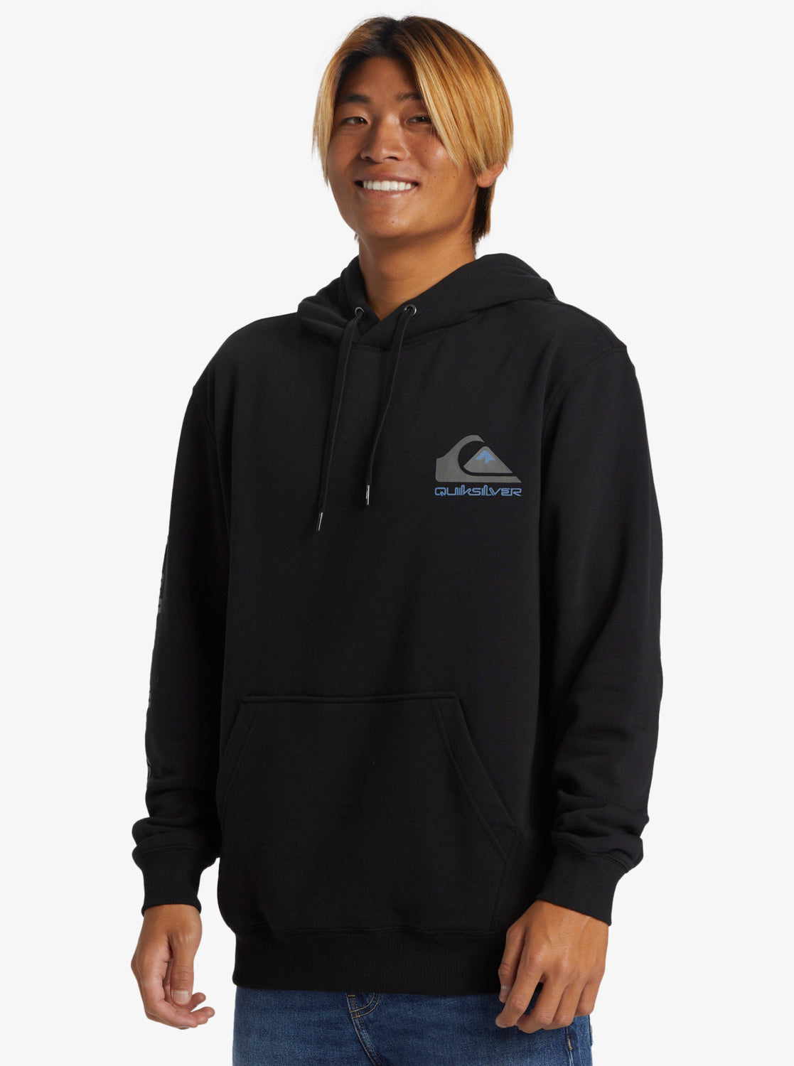 Quiksilver Omni Logo Hoodie - Black - Star Surf + Skate