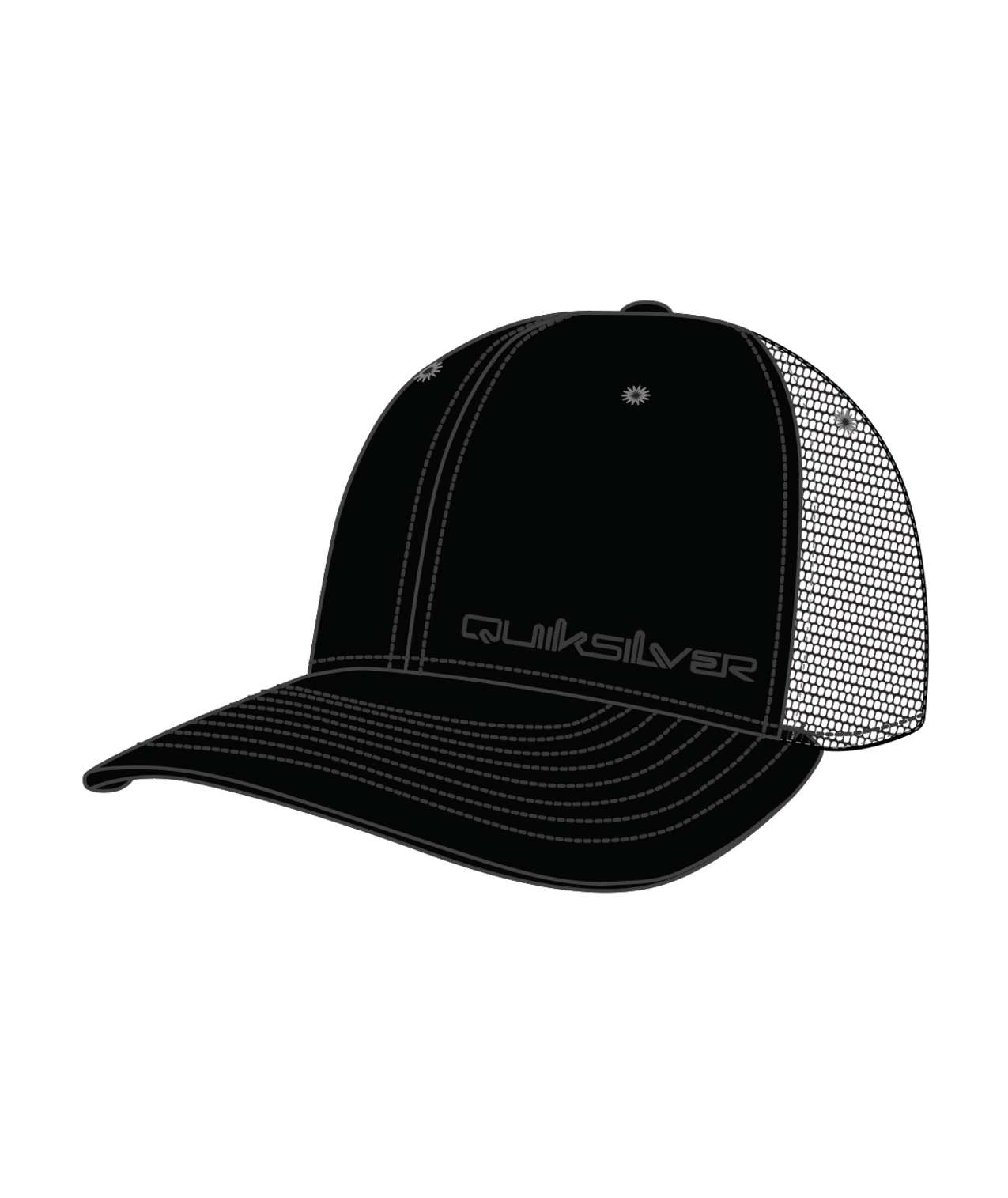 Quiksilver Down the Hatch - True Black - Star Surf + Skate