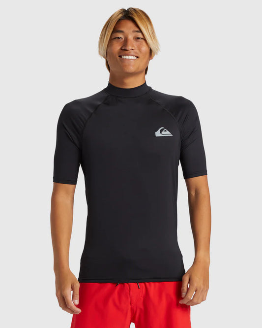 Quiksilver Everyday UPF50 SS - Black - Star Surf + Skate