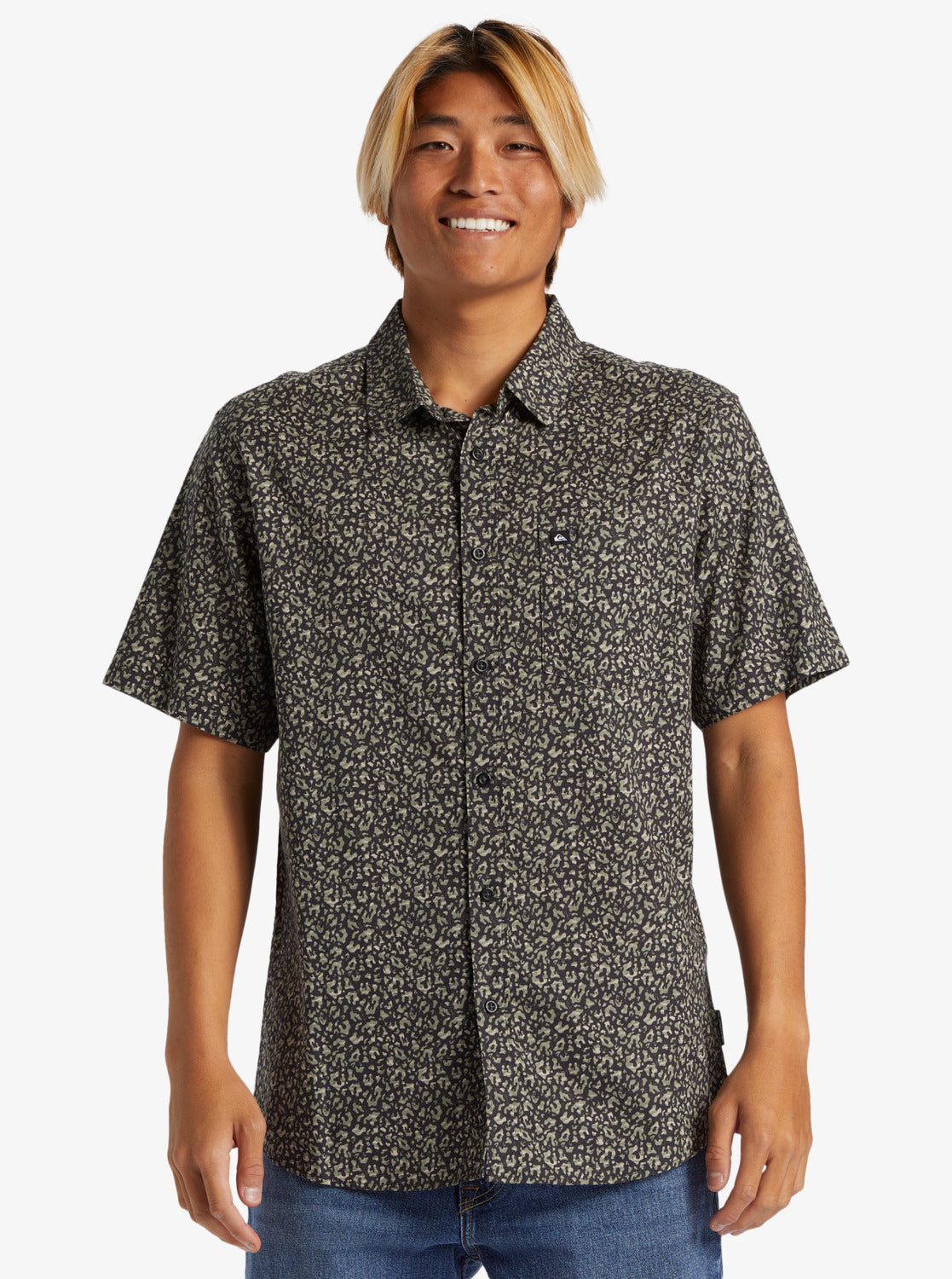 Quiksilver Apero Classic SS Shirt - Tarmac Apero Classic SS - Star Surf + Skate