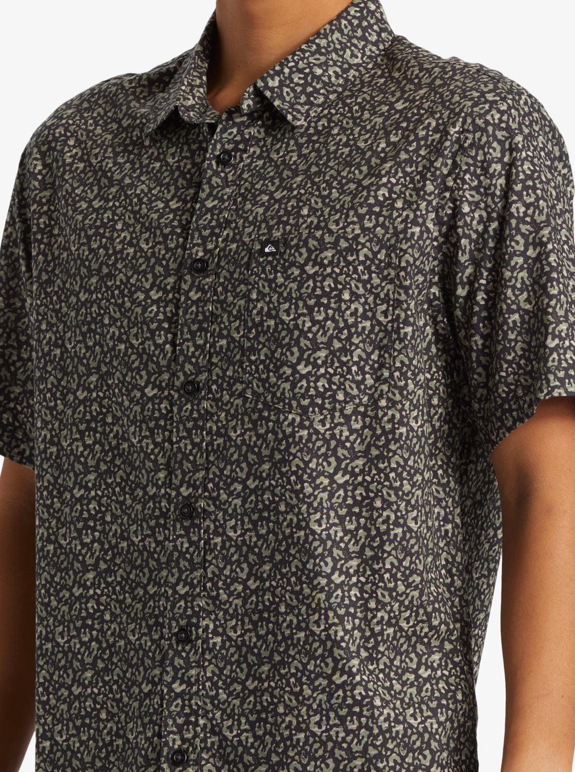 Quiksilver Apero Classic SS Shirt - Tarmac Apero Classic SS - Star Surf + Skate