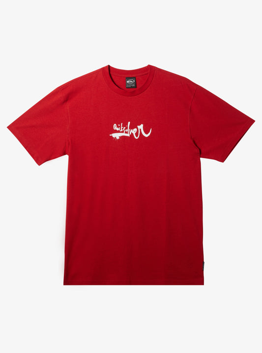 Quiksilver QS Impaired Logo DNA SS Tee - Salsa - Star Surf + Skate