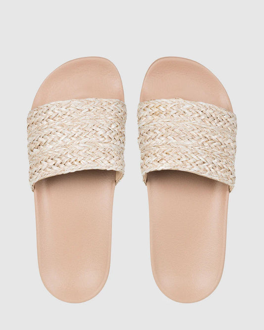Roxy Slippy Jute - Taupe - Star Surf + Skate