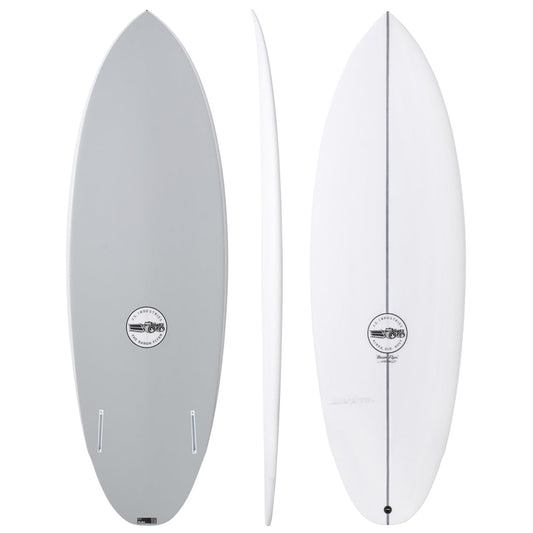 JS PU Baron Flyer Twin Fin - Aussie Made - Star Surf + Skate